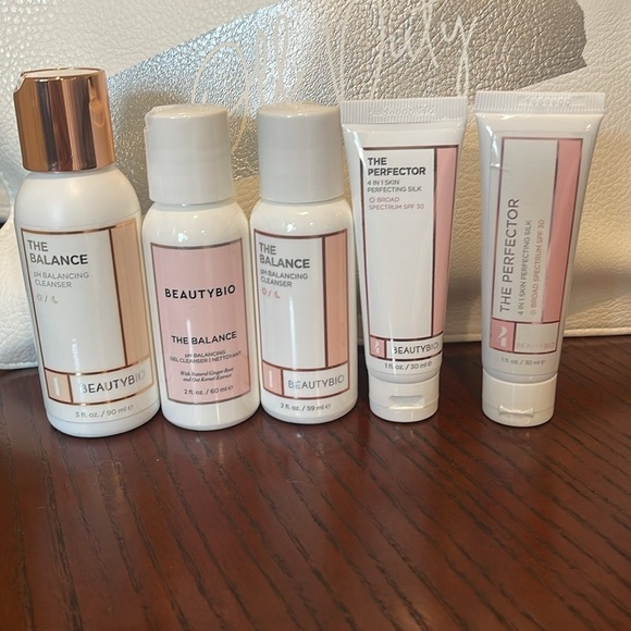 Beauty bio travel the balance/ the perfector bundle with pouch - Picture 2 of 10